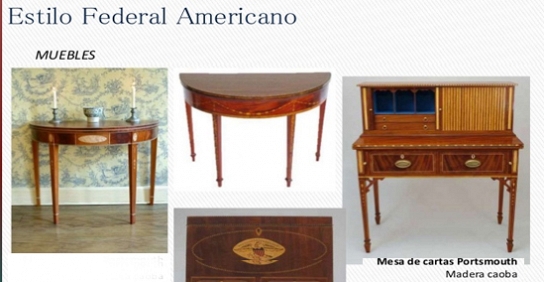 American federal style furniture