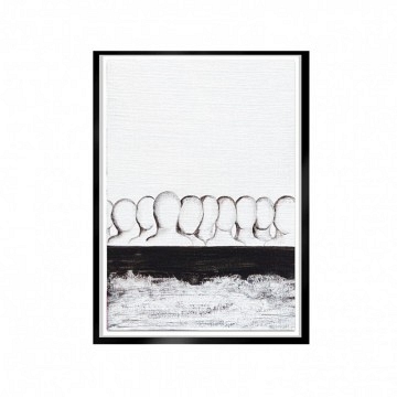 DIN A4 Acrylic on linen by Nuria Rabanillo