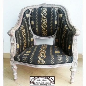 Sillon Luis XV gondola antiguo