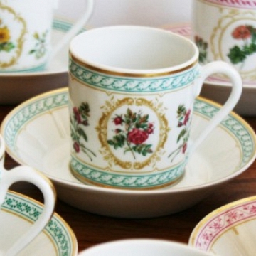   Empress Josephine Demitasse Collection by HAVILAND Bone china Limoges