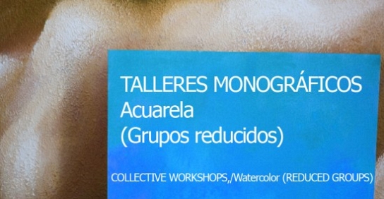 TALLERES MONOGRFICOS /Acuarela(Grupos reducidos)