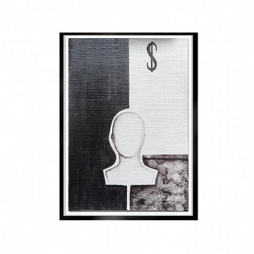 DIN A4 Acrylic on linen by Nuria Rabanillo 03