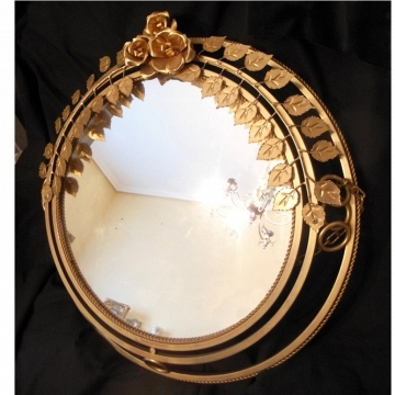 Espejo dorado vintage