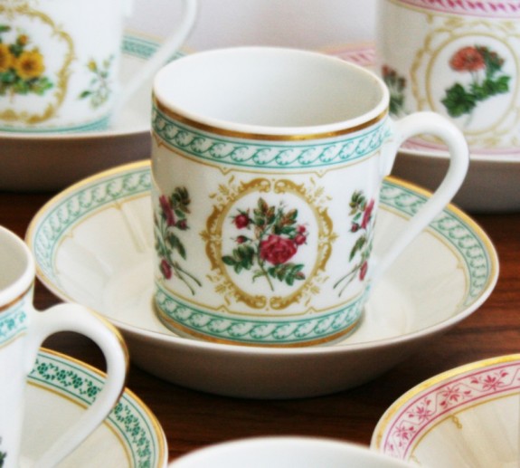   Empress Josephine Demitasse Collection by HAVILAND Bone china Limoges