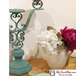 Candelabro forja antiguo intervenido