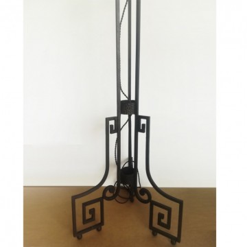Art deco skyscraper Floor lamp Cast iron