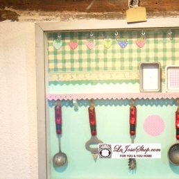 Cuadro adorno para decorar con cacharritos 