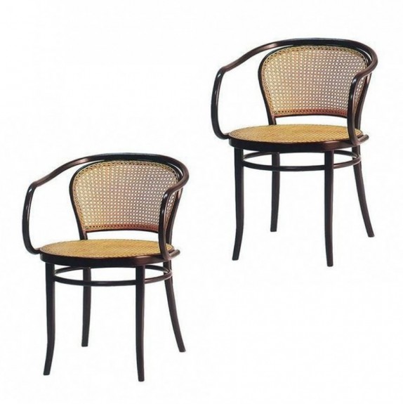 Sillas Thonet  Madera Curvada y Rejilla 33 B