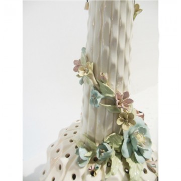 Table lamp high size porcelain very original and different