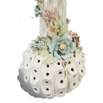 Table lamp high size porcelain very original and different
