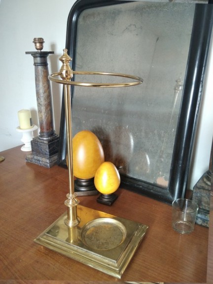  Paraguero  de Laton Vintage Mediados de Siglo XX