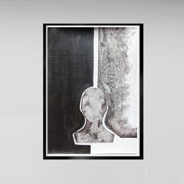 DIN A4 Acrylic on linen by Nuria Rabanillo 06