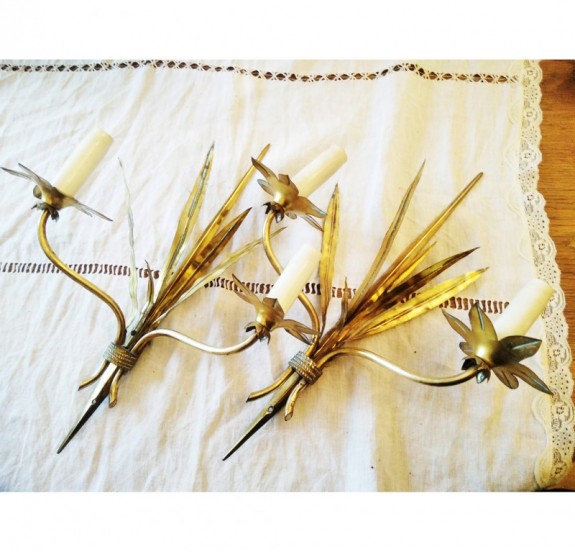 Apliques de Lat�n Vintage