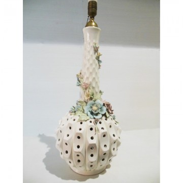 Table lamp high size porcelain very original and different